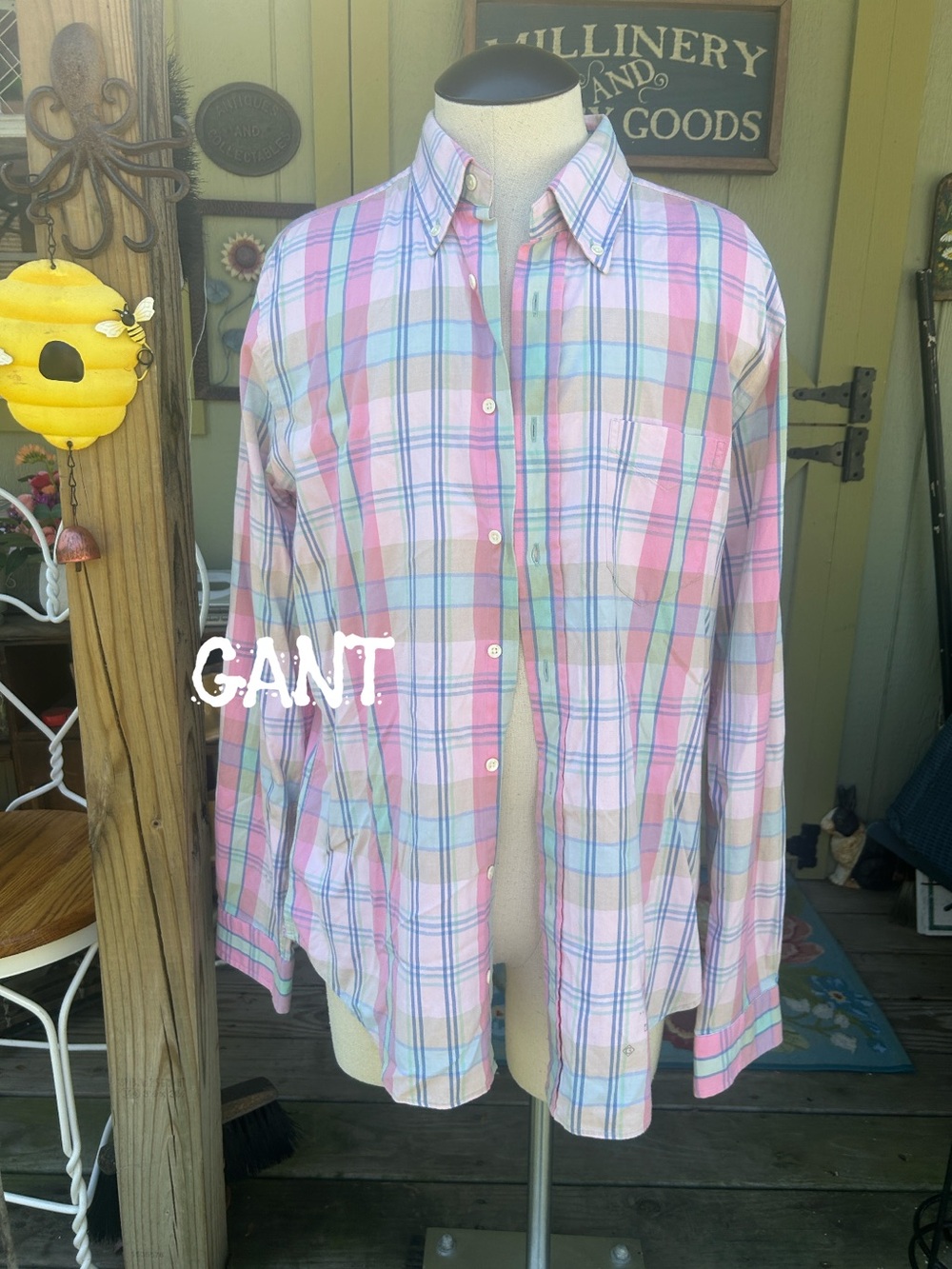 Pastel Plaid Shirt